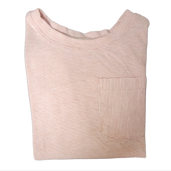 Cat & Jack Long Sleeve Red and White Striped Shirt size 4t - Picture 2 of 6